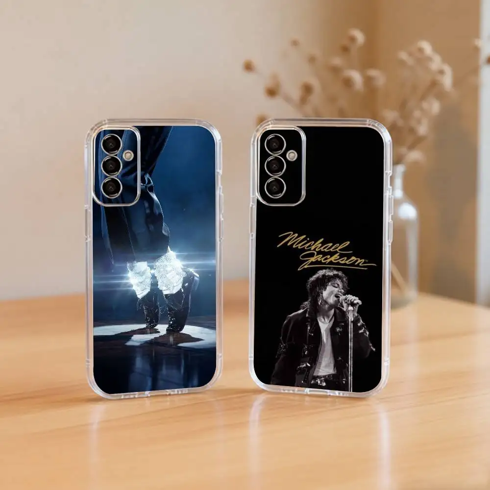 Music-c Michael Jackson-n Phone Case Transparent Silicone Soft For SamsungA10,12,20,21S,30,31,40,50,51,52,70,71