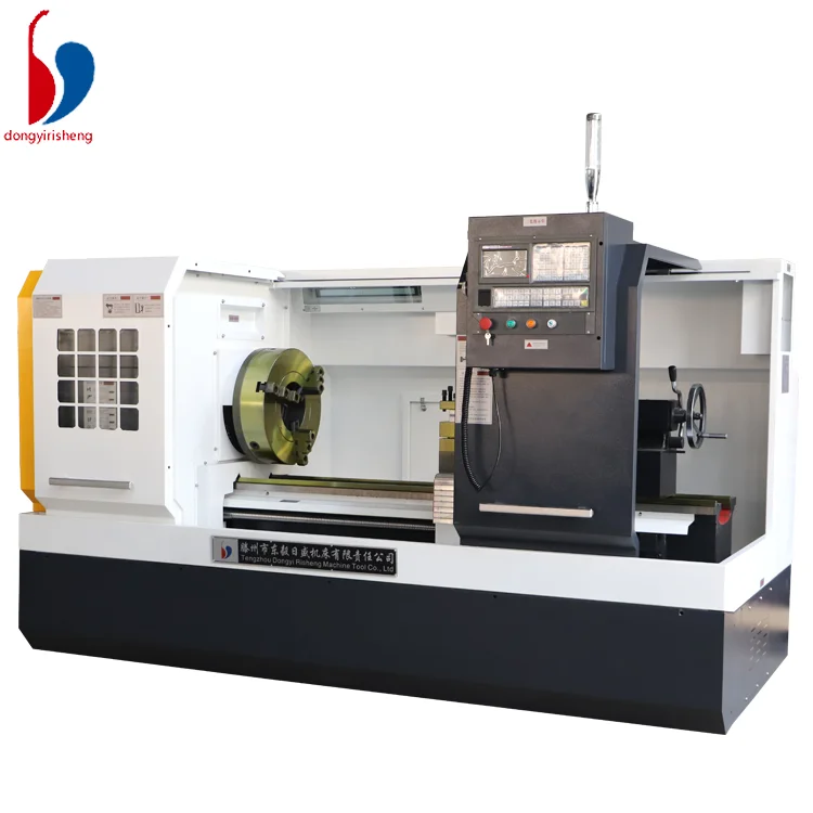 Ck6150 Automatic Dual Spindle Flat Bed Horizontal Vertical Cnc Lathe For Metalworking