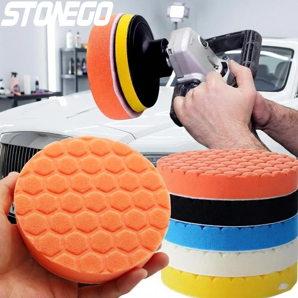 5Pcs Car Buffing Po…