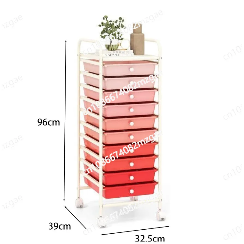 

Household Multi-layer Drawer Type Storage Cart Type Storage Rack Large Capacity Multi-functional Storage Rack