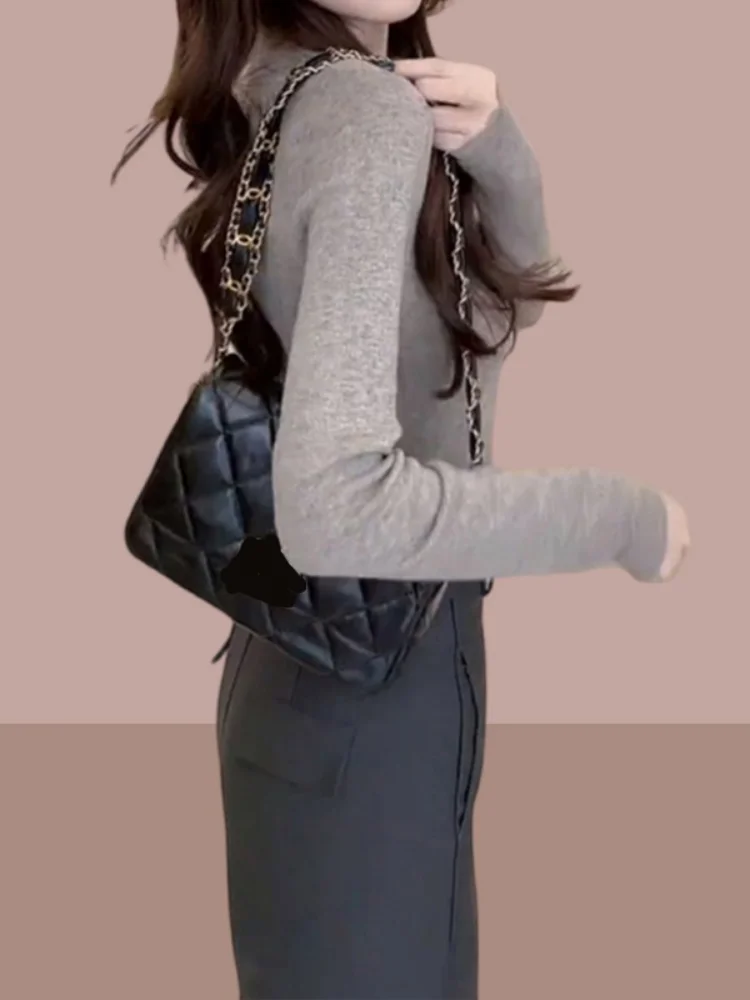 ay Abnehmen Breite Bein Hosen frauen Hohe Taille Pendeln Lose Schmale Version Gerade Neun Punkte Hosen Herbst Neue Sle