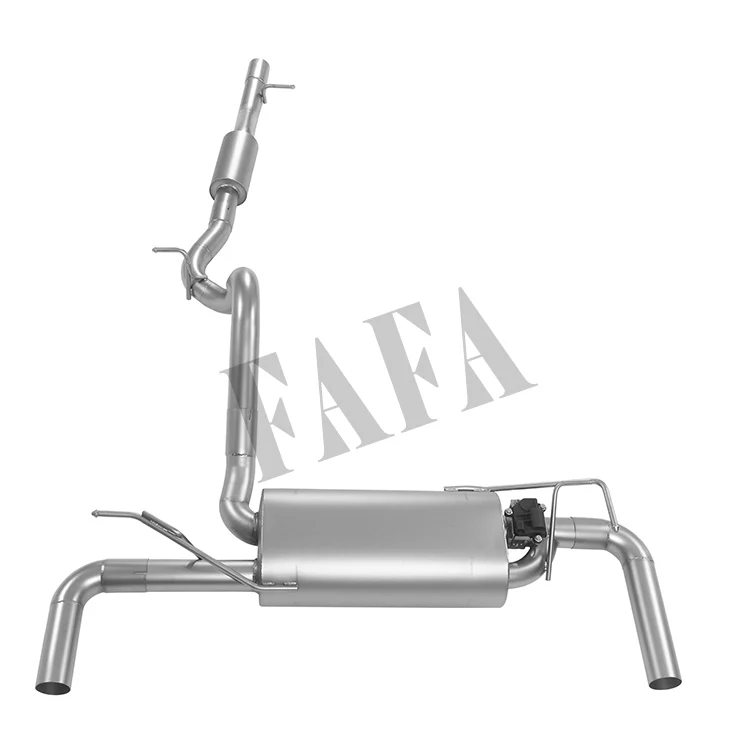 

For Wrangler 3.6L 2015 Exhaust System Tail Section High Performance Cat Back Exhaust Pipe Muffler Electric Valve Exhaust