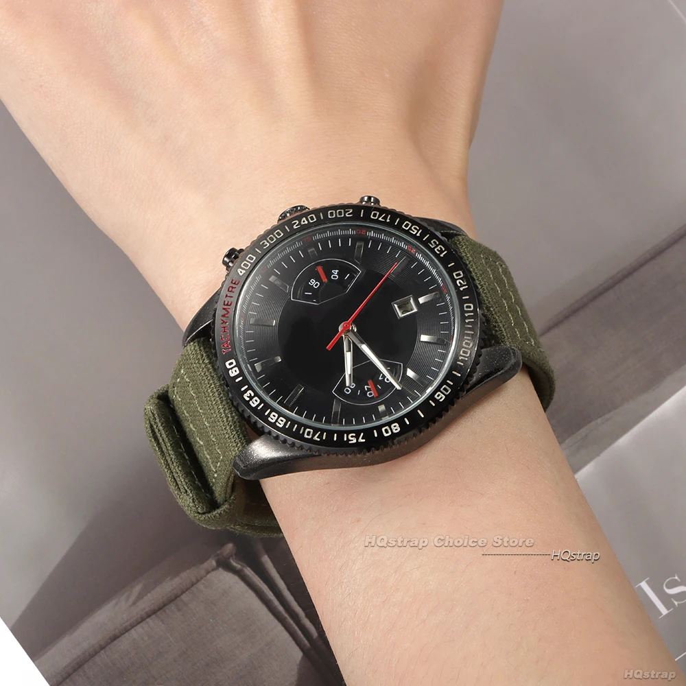 الإفراج السريع قماش أشرطة ساعات اليد النايلون الفرقة 18 مللي متر 20 مللي متر 22 مللي متر نحى مشبك الساعات ل Seiko Smartwatch الرياضة سوار ساعة