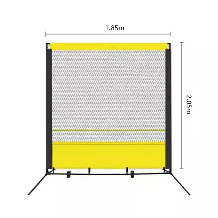 

High Quality 2.05m X 1.85m Small Size Tennis Training Rebound Practice Wall Rebounder Net Tennis Backboard Net