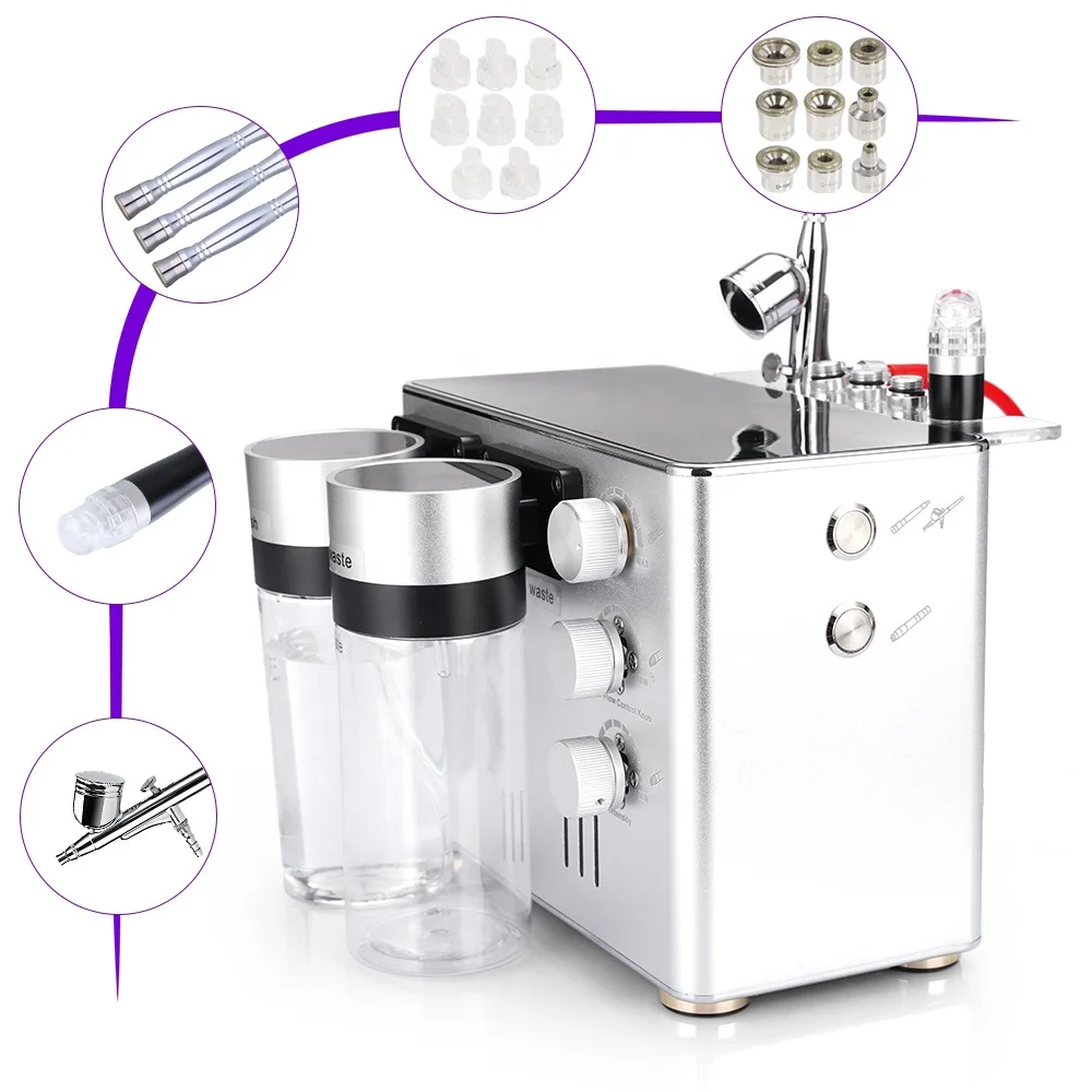 

Аппарат для гидромикродермабразии 3 в 1: алмазная микродермабразия, омоложение кожи, удаление черных точек, гидрофейслинг.