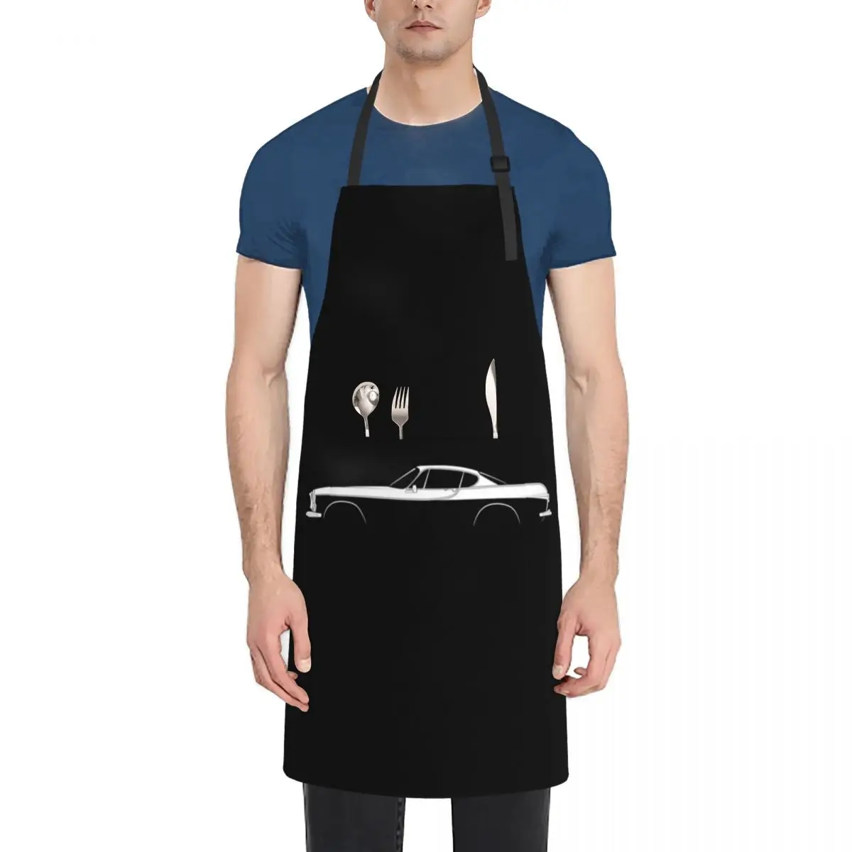 

P1800 Silhouette Apron Kitchen Things chefs Apron