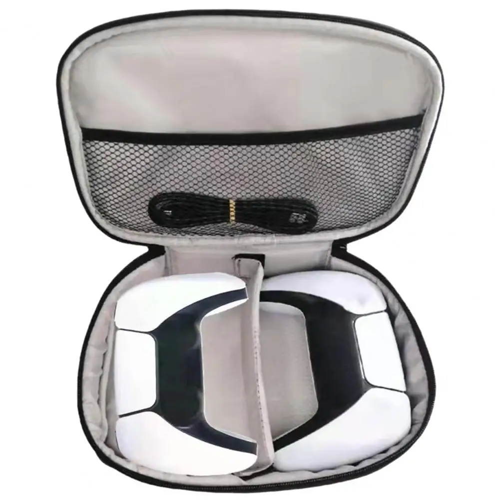 أذرع التحكم في ألعاب الفيديو حقيبة التخزين مقاوم للماء للصدمات الغبار المضادة للخدش مقاومة للاهتراء سعة كبيرة المحمولة المزدوج غمبد Sto