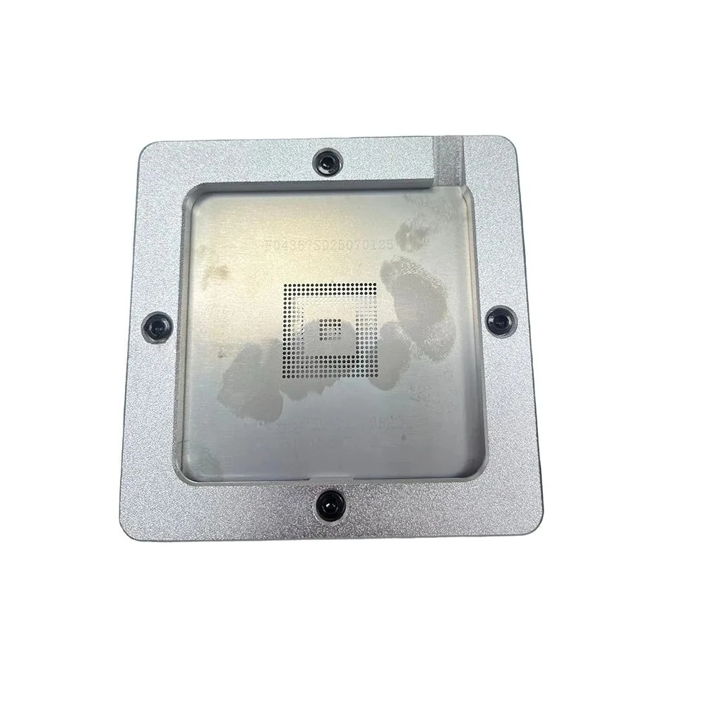 BGA Reballing Station Stencils Template NETX100 For Integrated Circuit Chip Repair BGA Reballing Kit