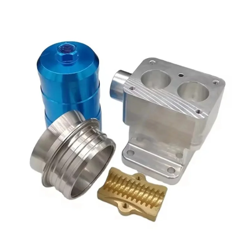 

Custom CNC Precision Machined Aluminum Copper Parts for Fluid Control Equipment Milled Turned Metal Processing Service