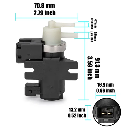 Imagen 2 del producto 39400-4X700 Nueva válvula de control de turbocompresor modulador de vacío 394004 X700 para Hyundai Elantra Getz Terracan para Kia Carnival Sorento