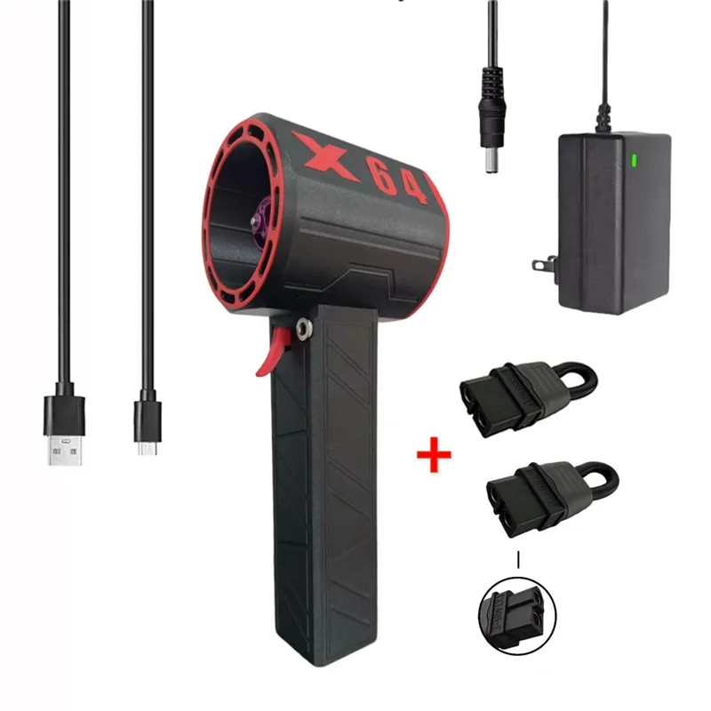 

A36T-X64 Мини-турбоструйный вентилятор Мощная мгновенная тяга 1,4 кг/с 1000 Вт Скорость ветра Вентилятор Сушилка Пластиковая вилка стандарта США, D