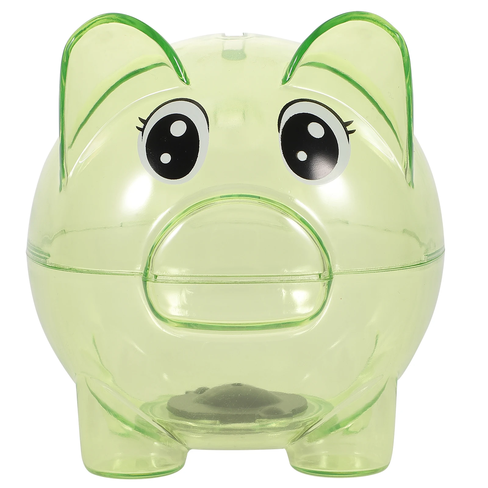 2 stuks helder acryl spaarpot grote capaciteit geldpot voor kinderen transparante spaarcontainer schattige kinderen cadeau decoratief