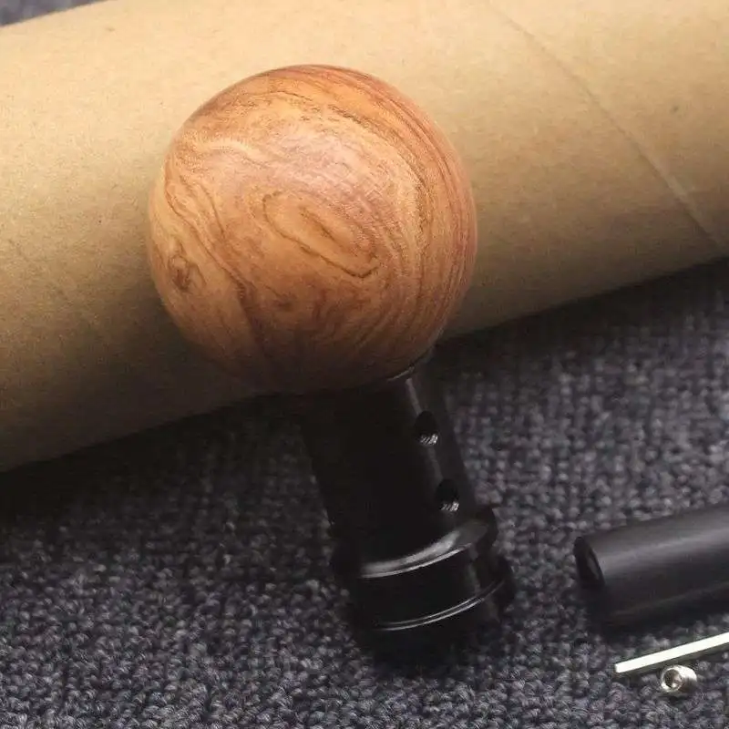 Auto modification accessories Solid wood gear handle head Manual gear Universal personalized automatic wave head shift handle