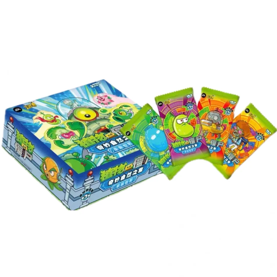 Kayou Plants Vs Zombies Trading Cards Series 3 Hyper Space Adventure Gp Cards Collectible Card Album Hobby Collection Toy