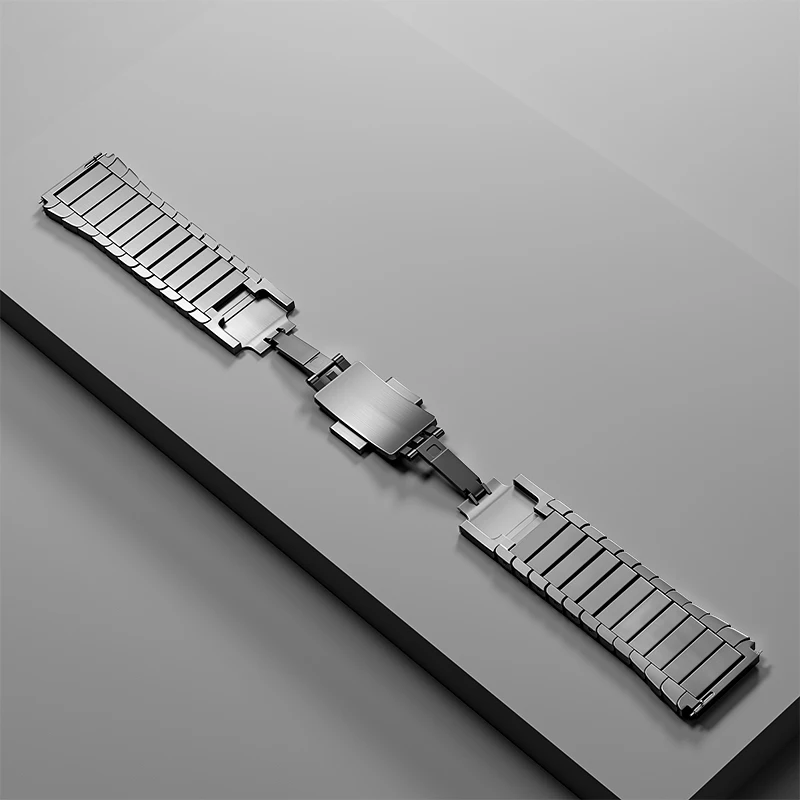 Ремешок Porsche металлический для TicWatch Pro 3, оригинальный браслет с GPS для TicWatch GTX S2 E2 Correa, 22 мм, аксессуары для наручных часов