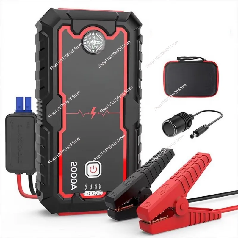 Car Jump Starter Power Bank Vehicle Booster Starting Device  Emergency Tool 2000A