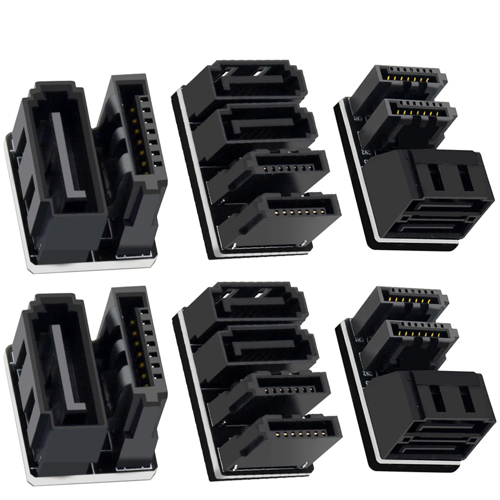 

Адаптер питания ATX с углом 180/90 градусов на 7 контактов папа