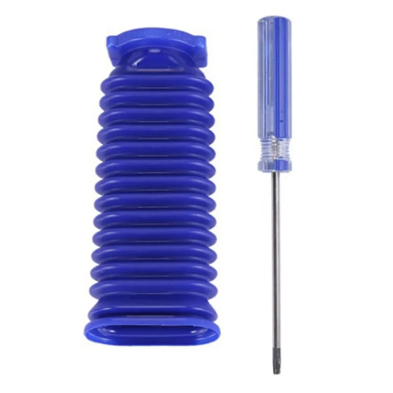 B47B-Drum Suction Blue Hose Fittings For Dyson V7 V8 V10 V11 Vacuum Cleaner Replacement Part With Screwdriver