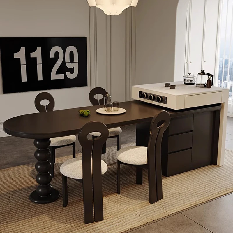 Luxury Elegant Kitchen Island Classic Unique Aesthetic Premium Kitchen Island Design Exquisite Cuisine Meuble Kitchen Furniture