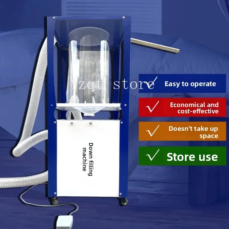 Automatic electric down filling machine,  quilt , quilt processing and filling machine, multi-functional down