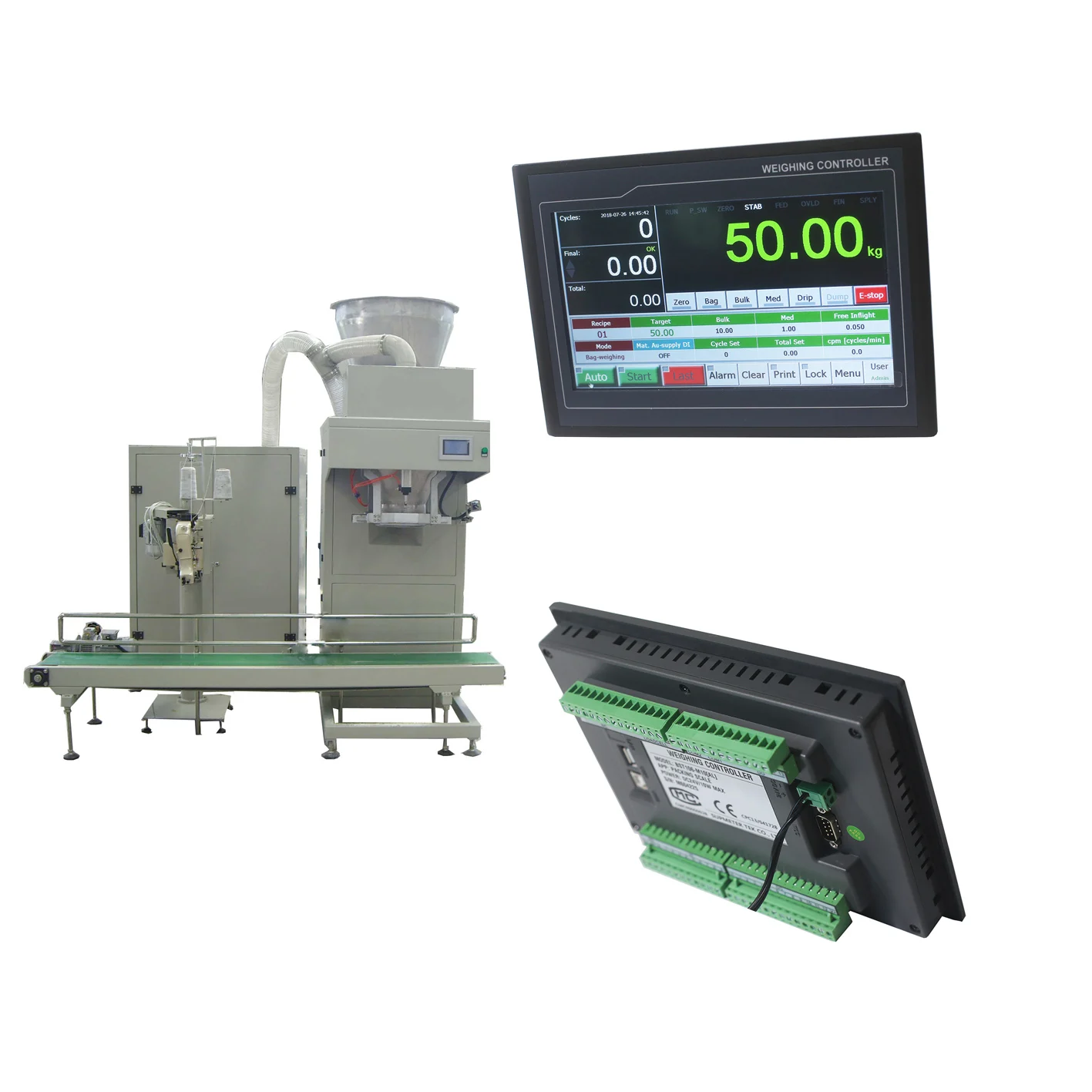 High quality automatic bagging silo scale machine weighing controller BST106-M10[AL]