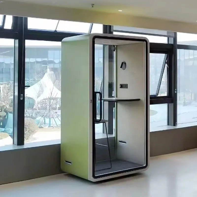 Custom Soundproof Work Booth Office Pod Acoustic Private Cabin Home Office Meeting Room Noise Reduction Space Solution