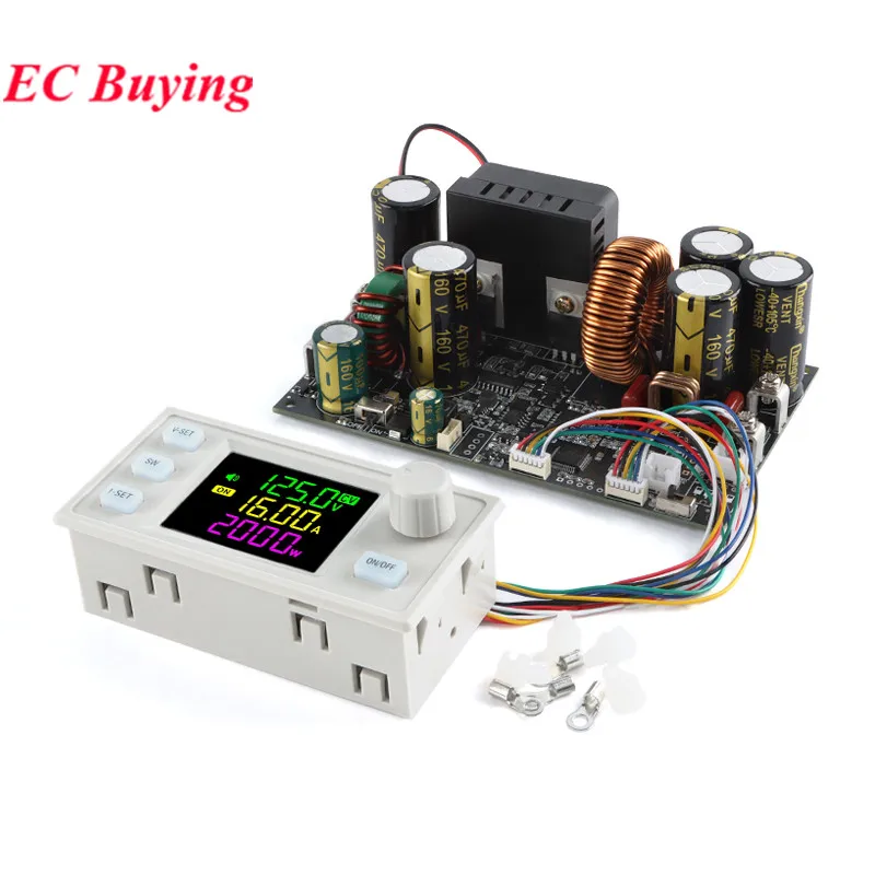 XY12522 125V 22A 2000W CNC DC Adjustable Buck Voltage Regulated