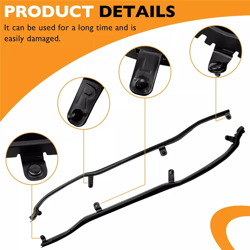 

A99F-Front Door Frame Seal Sealing Strip BB5Z7825324B BB5Z7825325B Car Rear Door Front Weatherstrip Seal For Ford Explorer 2011-