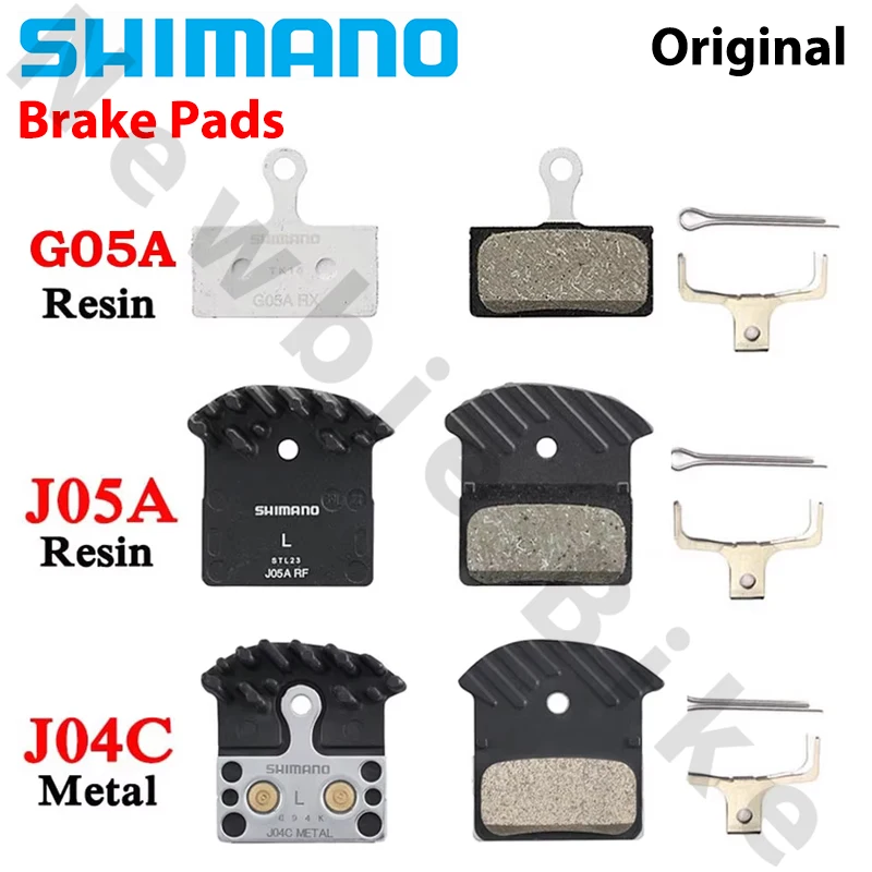 SHIMANO Brake Pad for MTB Mountain Bike G05A J05A J04C DEORE SLX XT Resin Metal Cooling Ice Tech M7000 M8000 M9000 M6000 M785