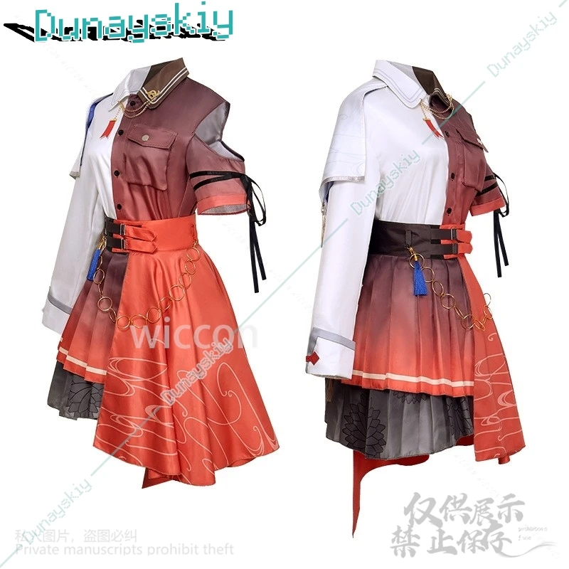 Scène colorée du projet d'anime Sekai! Feat Kendonome Ena 4th Cosplay Costume pour Bol, Robe Lolita, Perruque Personnalisée, Halloween, Kuu