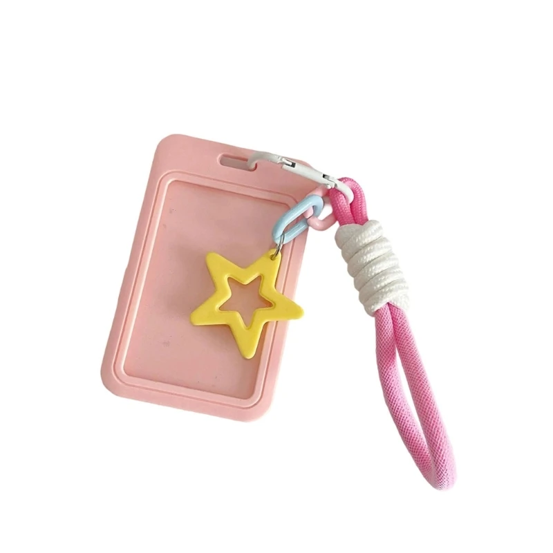 Star Bus Card Card Sleeve Lace Holders Wovely Card Cover Sweet Photo Sterbers