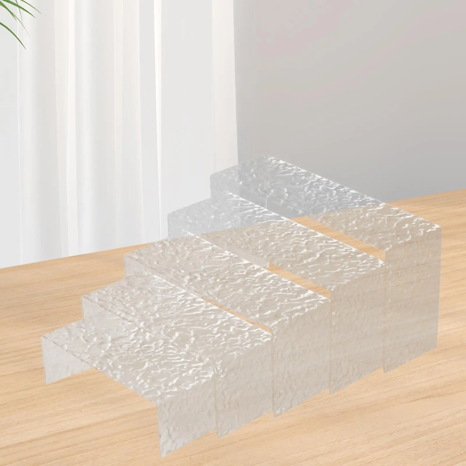 

5 шт. акриловые подставки для дисплея, декор, подставки для еды для офиса, гостиной, спальни