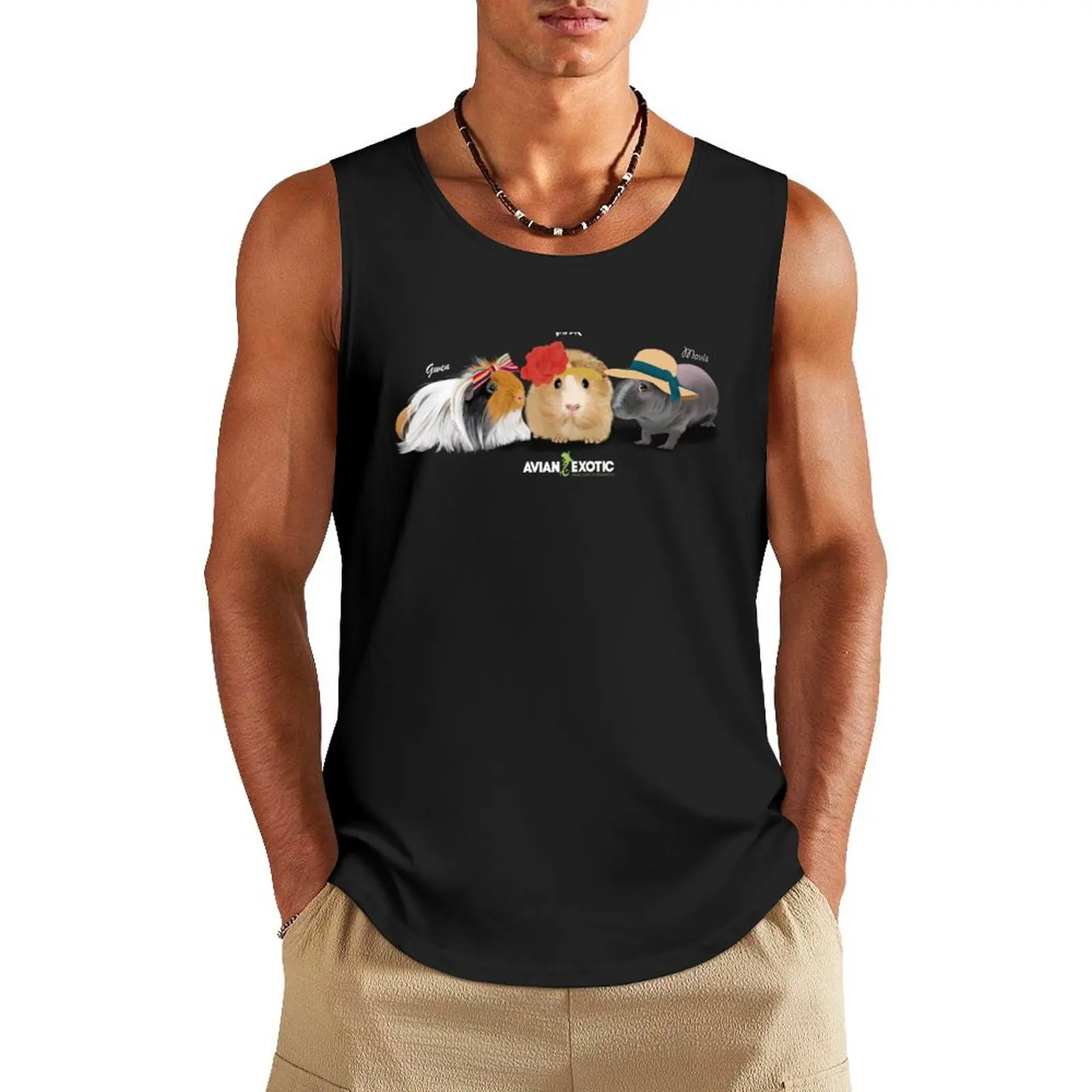 

The Piggy Ladies of Summer Tank Top Men's summer t-shirt Men's gym t-shirts