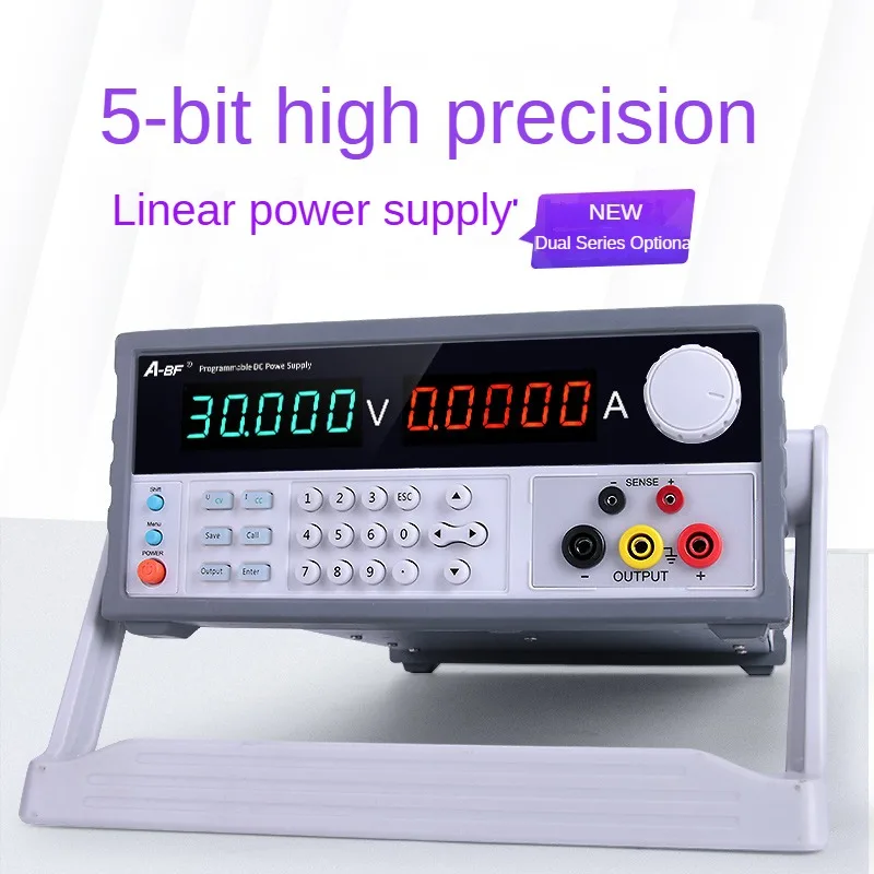 Uncommon 5 high precision programmable DC power supply Low ripple program control power supply 30V150V10A blue screen