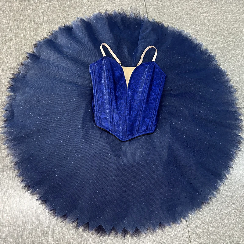 High quality ballet tutu professional white Split without decoration pancake tutu ballet classical No elasticity 11 layers 0456