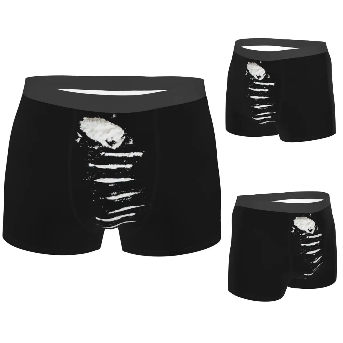

Boxer Underpants Shorts Cocaine 2 Panties Men Soft Underwear for Homme Man Boyfriend Gift
