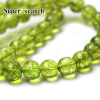 Popcorn Olive Green Handmade Striped Crystal Glass Diy Loose Beads Bracelet Rarrings Necklace With Beads