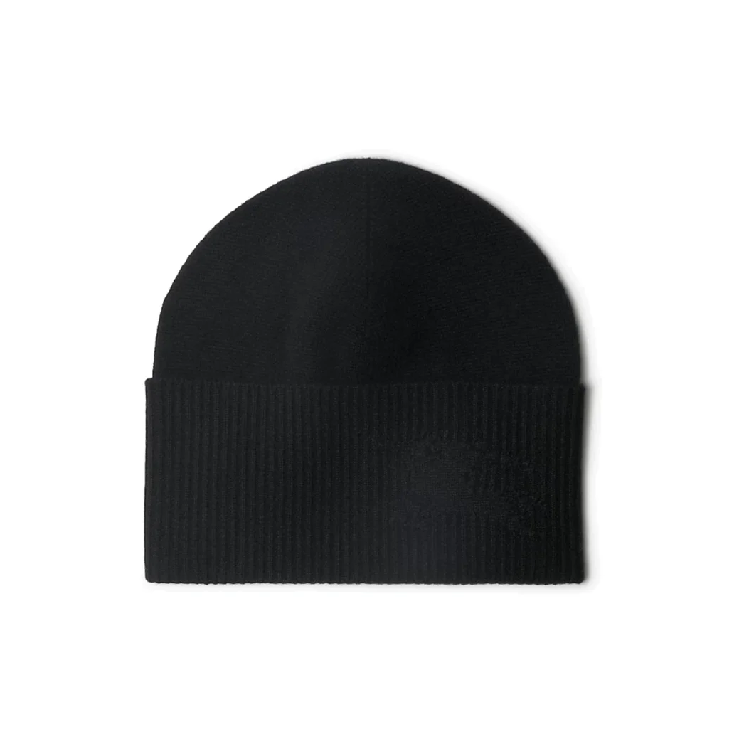 Burberry Cashmere, Cotton Beanies Women's Black 80740981