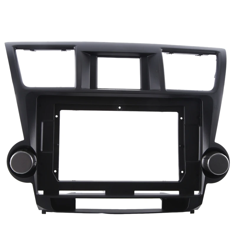 Car Radio Fascias For TOYOTA Kluger/Highlander Audio Stereo Dash Panel Mounting 10.1 Inch Center Console Holder Bezel Parts