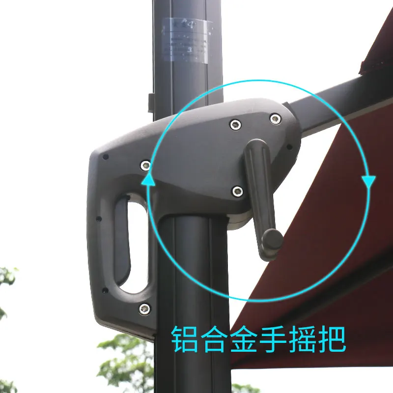Outdoor parasol UV protection sentry box Roman umbrella