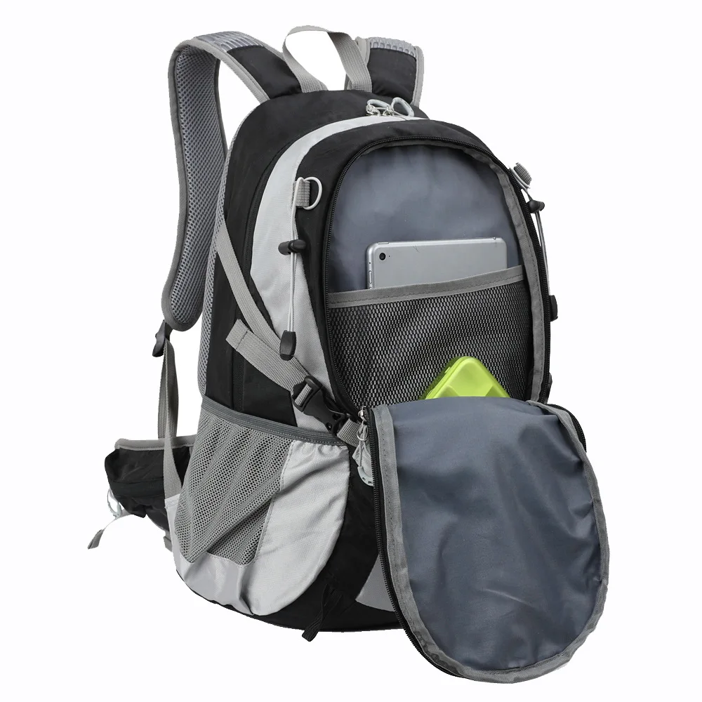 25L Bergsteigen Feuchtigkeitsspendende Trailrunning Rucksack Radfahren Fahrrad Und Motorrad Rucksack Marathon Wandern Mit 2L Wasser Tasche – Detail 12