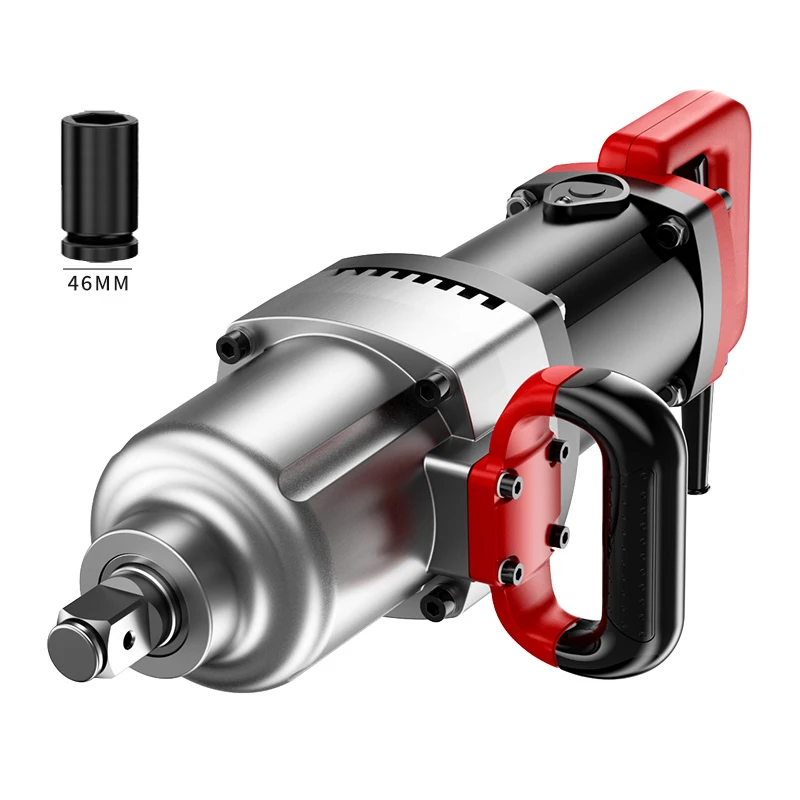 

Pneumatic Wrench Industrial Grade Auto Repair Jackhammer Trigger Heavy-Duty High Torque Impact Wrench 220V