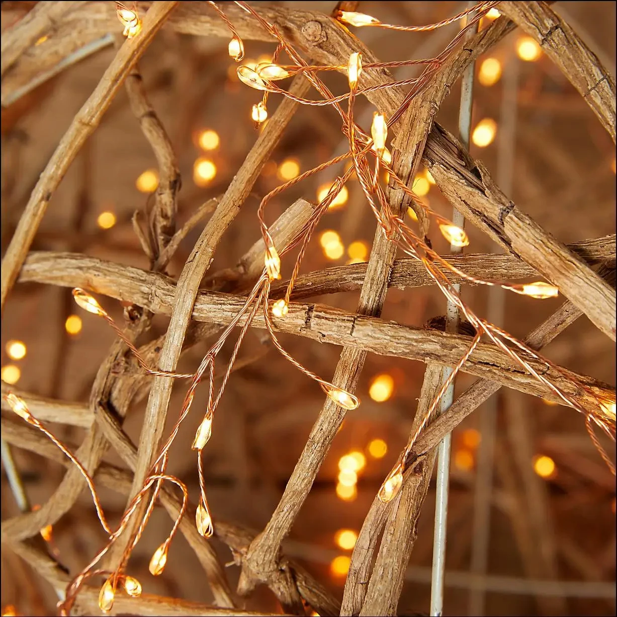 18 متر 500LED العنقودية LED سلسلة الجنية أضواء الأسلاك النحاسية في الهواء الطلق شجرة عيد الميلاد ضوء جارلاند للعام الجديد شارع ديكور المنزل الطرف