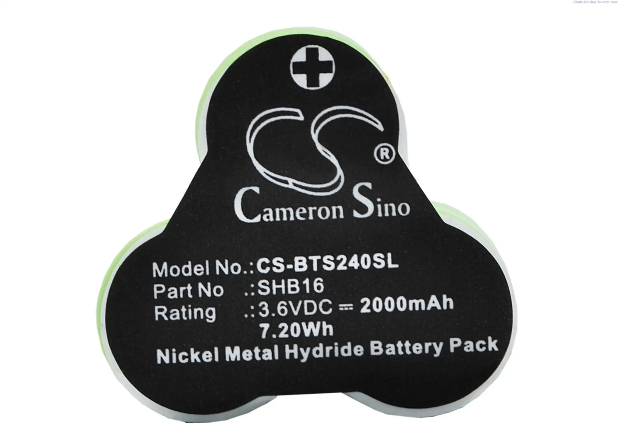 Cameron Sino 2000mAh bateria do Babyliss T24B, T24C, T24D, do REMINGTON HC-352, do SCHERNA T44