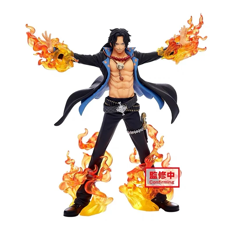 

Bandai One Piece DXF Portgas D Ace with Special Effects Desktop Landscape Model Model Doll Action Figure Birthday Gift