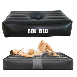 BBL Bed With Hole After Surgery Butt,Inflatable BBL Mattress Post Surgery Recovery Sleeping,Portable Air Bed Brazilian Butt Lift