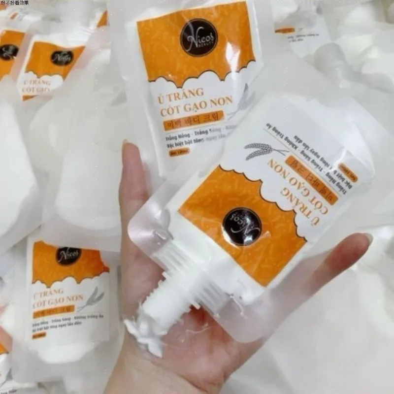 

100ML U Trang Cot Gao Non Trang Hong Trang Sang Nicos Improves Skin Clarity, Lightening, Smooth Glowing,Evens Tone, Brightening
