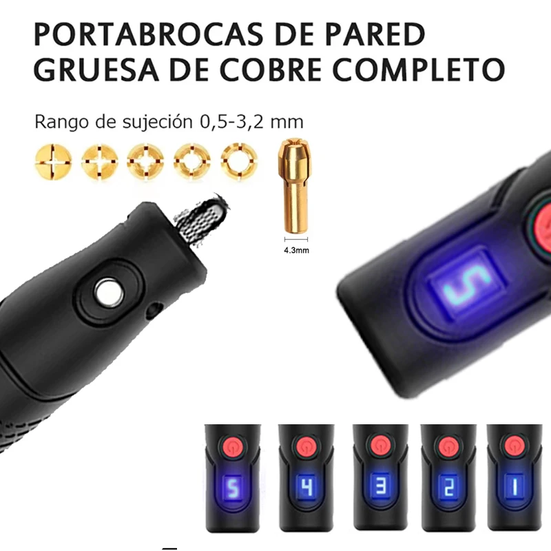 USB wireless mini Electric Drill Grinder Engraver Pen Grinder Mini Drill Electric Rotary Tool Grinding Machine