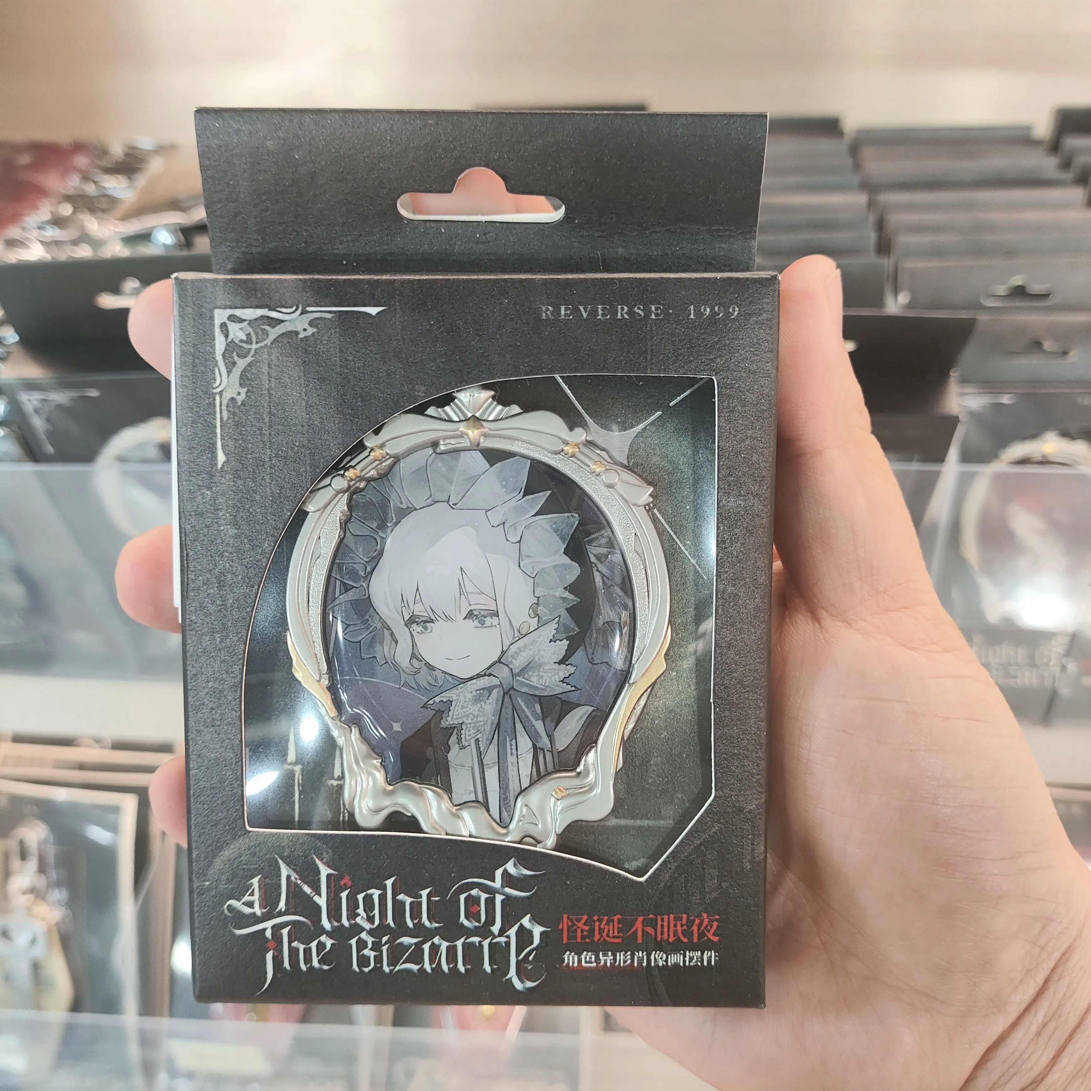 

Genuine Anime Reverse:1999 Aleph Windsong Cristallo Cosplay Portrait Standing Sign Pendant Cartoon Brooch Breastpin Adorn Gift