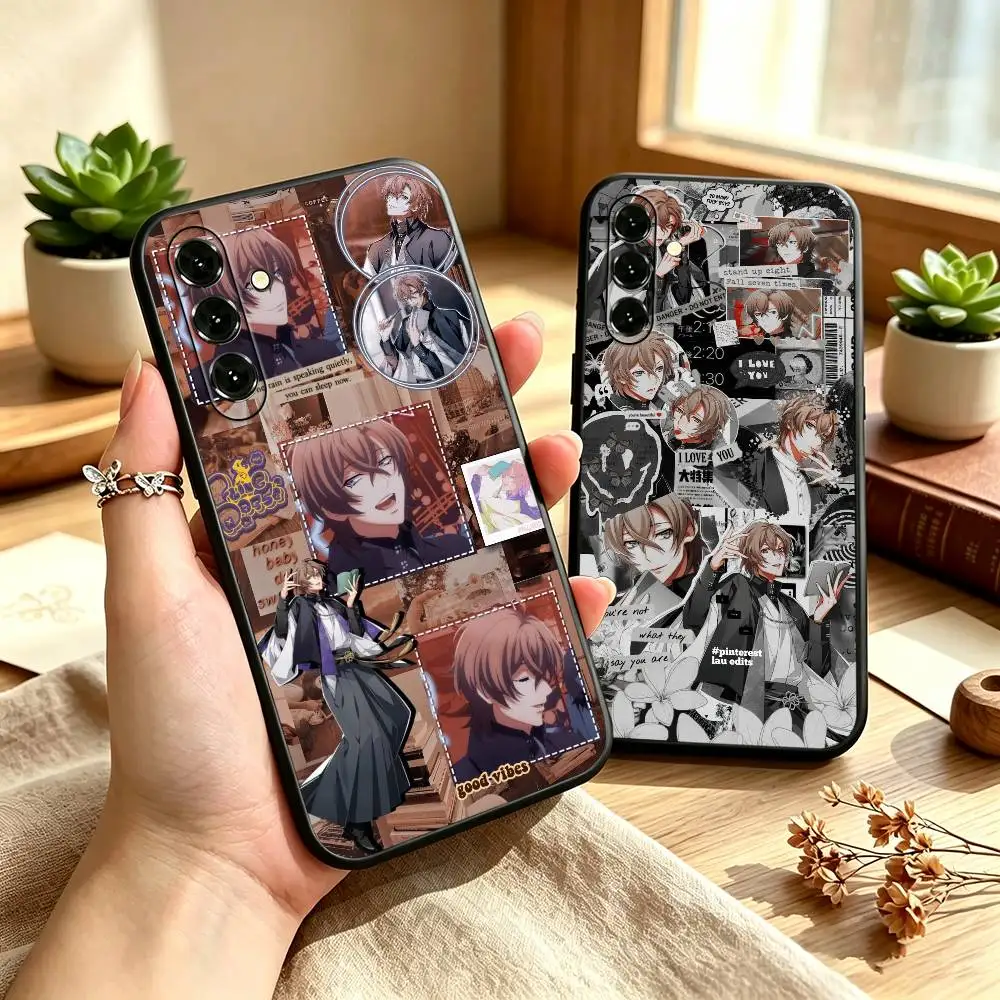 Hypnosis Mic Popular Game Gentaro Yumeno Phone Case For Samsung Galaxy A73,A72,A71,A70,A53,A52,A51,Others Soft Black Cover